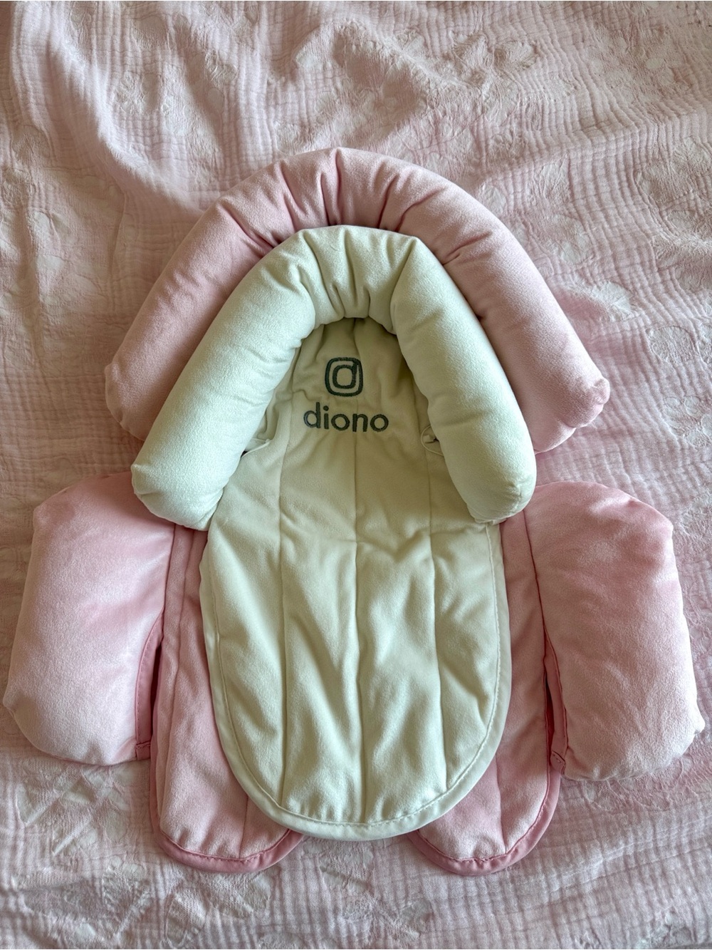 Diono Infant Head and Body Support - Pink and Cream
